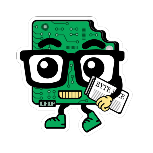 Chip Kiss-Cut Sticker