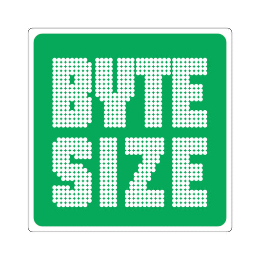 ByteSize Square Sticker